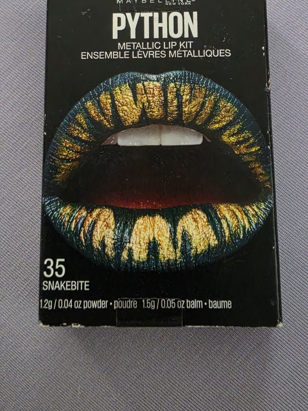Maybelline Metallic Lip Duo Kit - 35 Snakebite